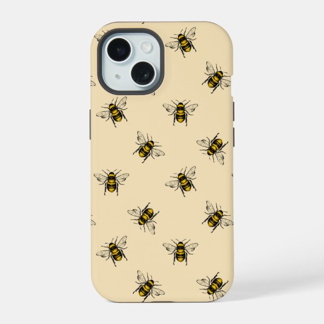 Queen Bee Pattern Iphone Case (Back)