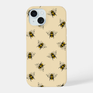 Queen Bee Pattern iPhone 15 Case