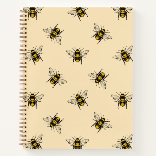 Queen Bee Pattern Notebook