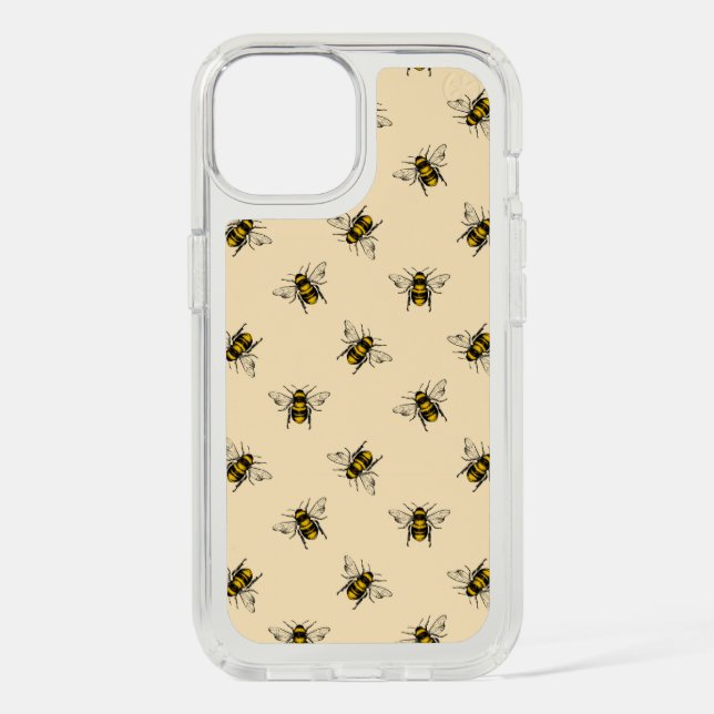 Queen Bee Pattern Speck iPhone Case (Front)