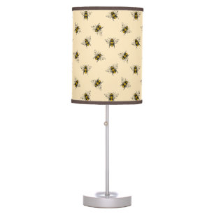Queen Bee Pattern Table Lamp