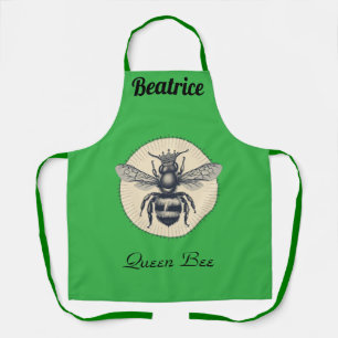 Queen Bee Personalized Apron