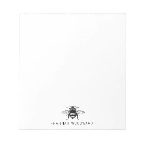 Queen Bee Personalized  Notepad