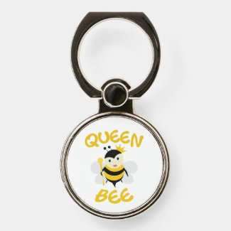 Queen Bee Phone Ring Stand