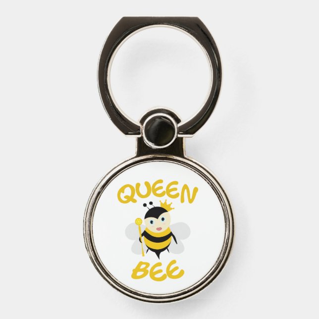 Queen Bee Phone Ring Stand (Front)