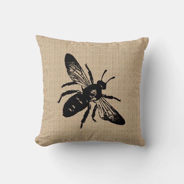 Queen Bee Pillow (Front)