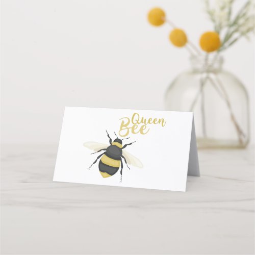 Queen Bee Place Card
