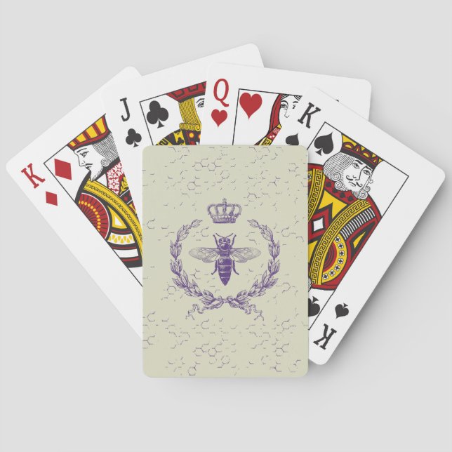 Queen Bee Poker Cards (Back)