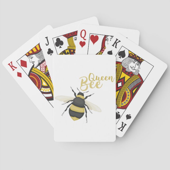 Queen Bee Poker Cards (Back)