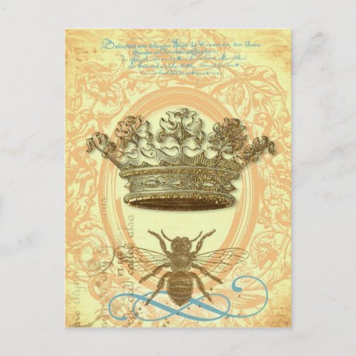 Queen Bee Postcards or Invitations