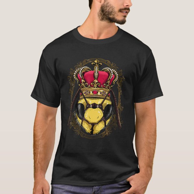 Queen Bee Princess Insect Beekeeping Animal Bee T-Shirt (Front)