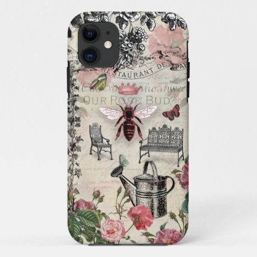 Queen Bee Rose Garden iPhone 11 Case