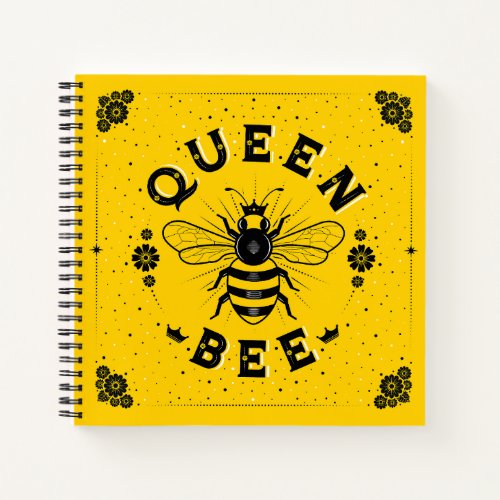 Queen Bee Sq College_Ruled Notebook