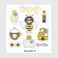 Queen Bee Stickers