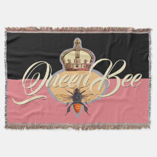 Queen Bee Throw Blanket