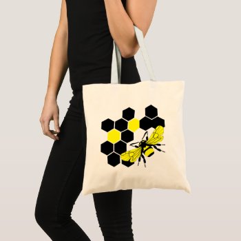 Queen Bee Tote Bag by BestLook at Zazzle