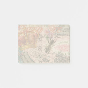 Queen Bee Vintage Beautiful Collage Post-it Notes