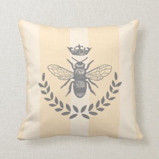 Queen Bee | Vintage Elegant French Stripe