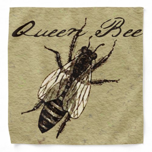 Queen Bee Wildlife Bug Insect Bandana