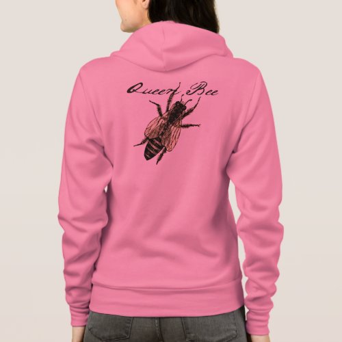 Queen Bee Wildlife Bug Insect Hoodie