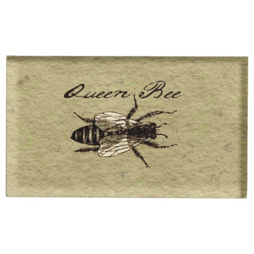 Queen Bee Wildlife Bug Insect Place Card Holder