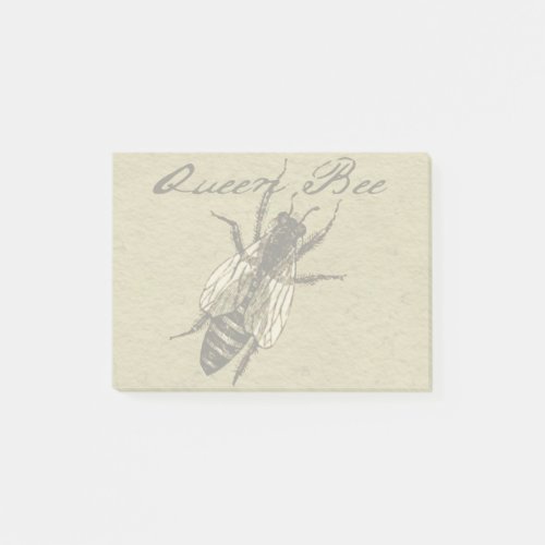 Queen Bee Wildlife Bug Insect Post_it Notes