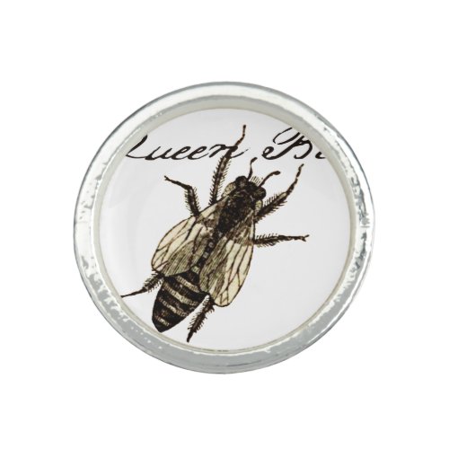 Queen Bee Wildlife Bug Insect Ring