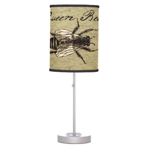 Queen Bee Wildlife Bug Insect Table Lamp