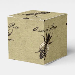 Queen Bee Wildlife Flying Bug Insect Favor Boxes