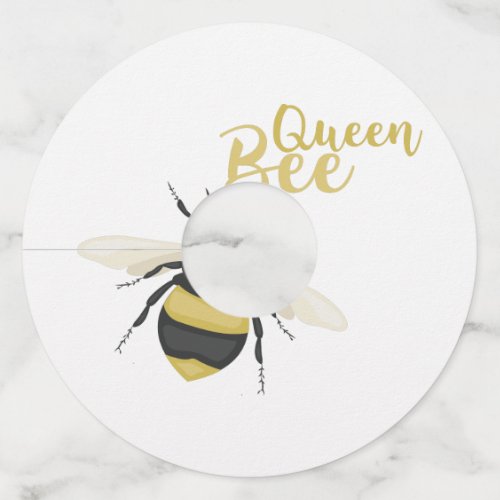 Queen Bee Wine Glass Tag