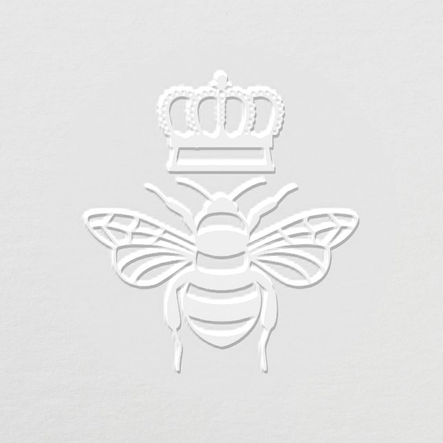 Queen Bee With Crown Image Only Embosser (Design)