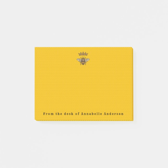 Queen Bee with Crown Notes (Front)