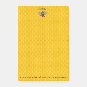 Queen Bee with Crown Post-it Notes