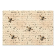 Queen Bee Wrapping Paper Sheets