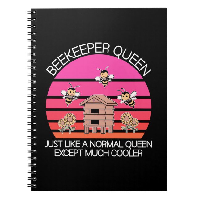 Queen Beekeeper Notebook (Front)