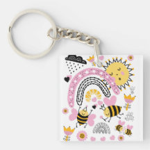Queen BEES Cute BFF, Baby Girl, Girly Gifts Pink