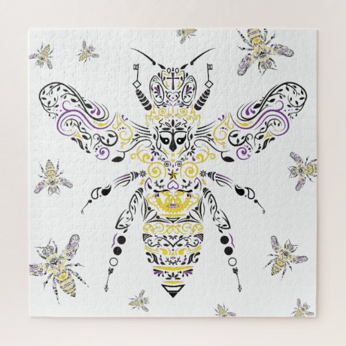 queen bees jigsaw puzzle