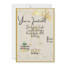 Queen Birthday Invitation