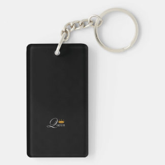 Queen Black Keychain: For the Royal in You Keychain