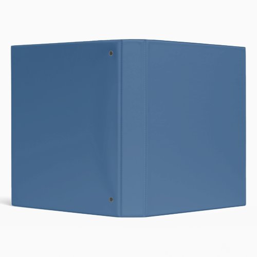 Queen Blue Solid Color 3 Ring Binder