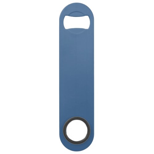 Queen Blue Solid Color Bar Key