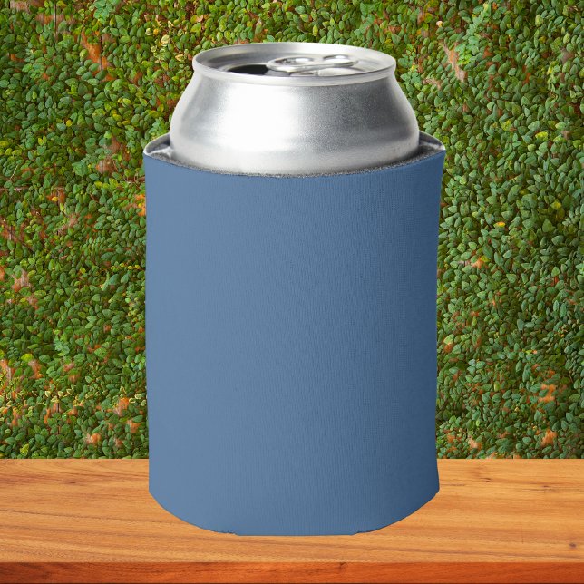 Queen Blue Solid Color Can Cooler (Creator Uploaded)