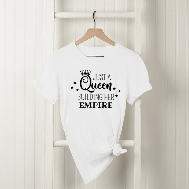 Queen Building Her Empire White Womens T-Shirt (Creator Uploaded)