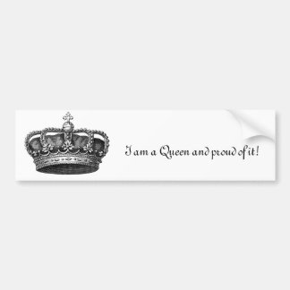 Queen Bumper Sticker