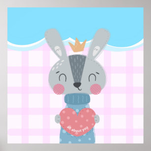Queen Bunny Posters 