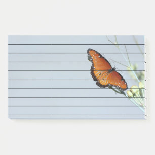 Queen butterfly post-it notes