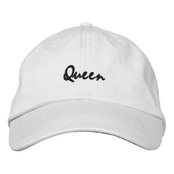 Queen Cap by photographybydebbie at Zazzle