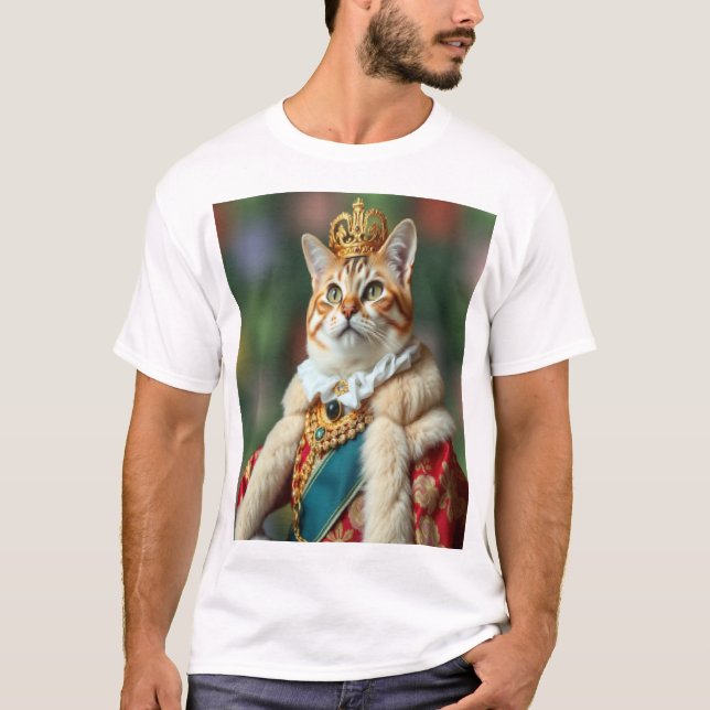 Queen cat  T-Shirt (Front)