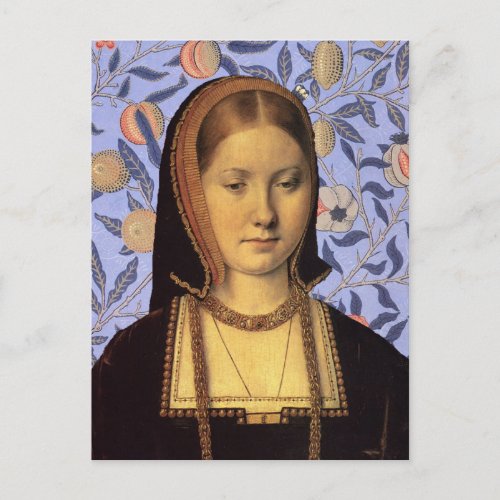 Queen Catherine of Aragon _ Portrait Postcard