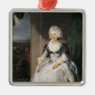 Queen Charlotte, 1789-90, wife of George III Metal Ornament